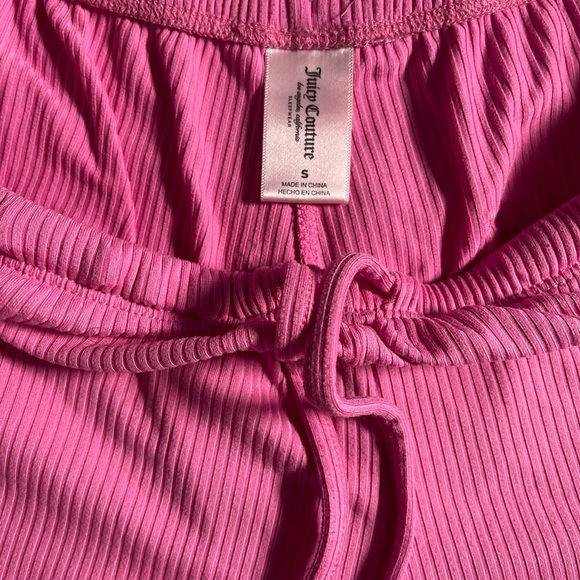 Juicy Couture Ribbed Drawstring Shorts - Picture 4 of 4